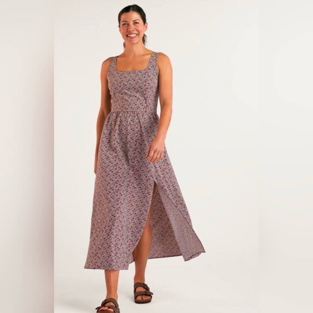 Toad&Co Women's Floral Crusher Maxi Column Dress